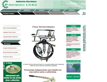 Tablet Screenshot of perazzo.com.br